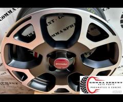 4 CERCHI IN LEGA ORIGINALI RAGGIO 15 FIAT PANDA