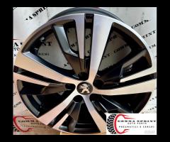 4 CERCHI IN LEGA ORIGINALI RAGGIO 18 PEUGEOT 3008