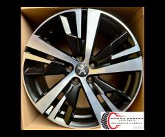 4 CERCHI IN LEGA ORIGINALI RAGGIO 18 PEUGEOT 3008 - 7