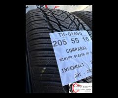 4 PNEUMATICI 205/55 R16 COMPASAL INVERNALI 95% - 8