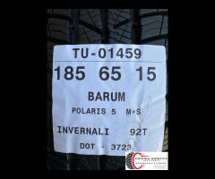4 PNEUMATICI 185/65 R15 BARUM INVERNALI SEMINUOVE - 10