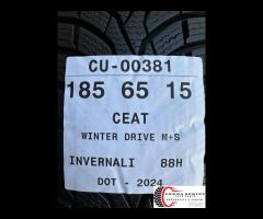 2 PNEUMATICI 185/65 R15 CEAT INVERNALI SEMINUOVE