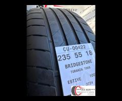 2 PNEUMATICI 235/55 R18 BRIDGESTONE ESTIVE