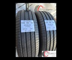 2 PNEUMATICI 195/60 R18 MICHELIN ESTIVE 80%