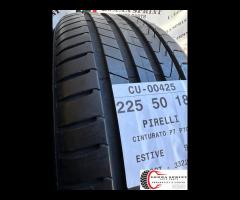 2 PNEUMATICI 225/50 R18 PIRELLI ESTIVE 80%