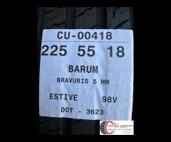 2 PNEUMATICI 225/55 R18 BARUM ESTIVE NUOVE - 6