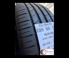 2 PNEUMATICI 225/55 R18 TRISTAR ESTIVE 75%