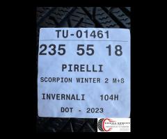 4 PNEUMATICI 235/55 R18 PIRELLI INVERNALI 75% - 10