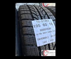4 PNEUMATICI 195/60 R16C GOODYEAR INVERNALI 95% - 9