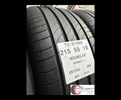4 PNEUMATICI 215/55 R18 MICHELIN ESTIVE - 8