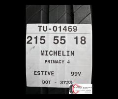 4 PNEUMATICI 215/55 R18 MICHELIN ESTIVE - 10