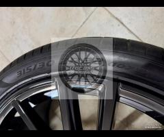 Cerchi 22 neri e pneumatici originali Bmw X5 X6 - 12