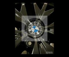 Cerchi 22 neri e pneumatici originali Bmw X5 X6