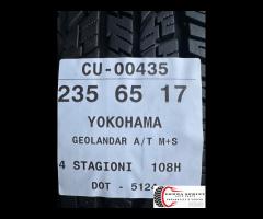 2 PNEUMATICI 235/65 R17 YOKOHAMA 4 STAGIONI 90% - 4