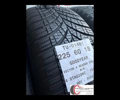 4 PNEUMATICI 225/60 R18 GOODYEAR 4 STAGIONI 75% - 8