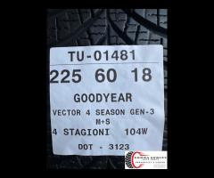 4 PNEUMATICI 225/60 R18 GOODYEAR 4 STAGIONI 75% - 10