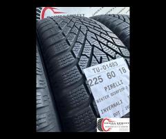 4 PNEUMATICI 225/60 R18 PIRELLI INVERNALI 75% - 8