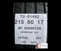 4 PNEUMATICI 215/60 R17 BF GOODRICH ESTIVE 70% - 10