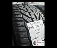 4 PNEUMATICI 225/55 R18 RIKEN INVERNALI 90% - 5