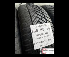 4 PNEUMATICI 185/65 R14 GREENTRAC 4 STAGIONI 75% - 8