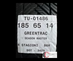 4 PNEUMATICI 185/65 R14 GREENTRAC 4 STAGIONI 75% - 10