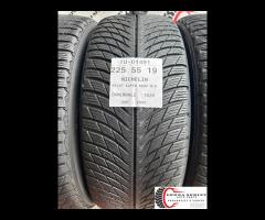 4 PNEUMATICI 225/55 R19 MICHELIN INVERNALI 75%