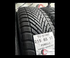 4 PNEUMATICI 215/65 R17 PIRELLI INVERNALI - 9