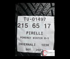 4 PNEUMATICI 215/65 R17 PIRELLI INVERNALI - 11