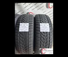 4 PNEUMATICI 225/60 R18 GOODYEAR INVERNALI 80%