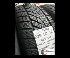 4 PNEUMATICI 225/60 R18 GOODYEAR INVERNALI 80% - 8
