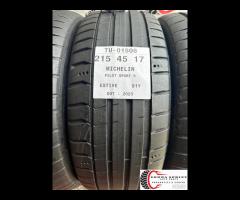 4 PNEUMATICI 215/45 R17 MICHELIN ESTIVE 75% - 2