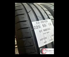 2 PNEUMATICI 225/55 R18 GT RADIAL ESTIVE 80% - 4