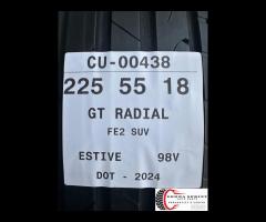 2 PNEUMATICI 225/55 R18 GT RADIAL ESTIVE 80% - 5