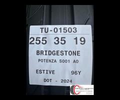 4 PNEUMATICI 255/35 R19 BRIDGESTONE ESTIVE - 10