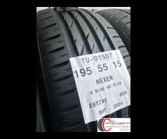 4 PNEUMATICI 195/55 R15 NEXEN ESTIVE 80% - 8
