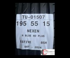 4 PNEUMATICI 195/55 R15 NEXEN ESTIVE 80% - 10