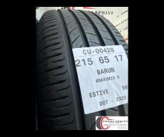 2 PNEUMATICI 215/65 R17 BARUM ESTIVE 85%