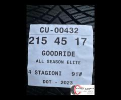 2 PNEUMATICI 215/45 R17 GOODRIDE 4 STAGIONI 75%