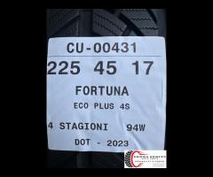 2 PNEUMATICI 225/45 R17 FORTUNA 4 STAGIONI 70%