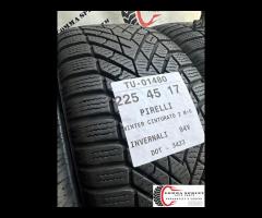 4 PNEUMATICI 225/45 R17 PIRELLI INVERNALI - 9