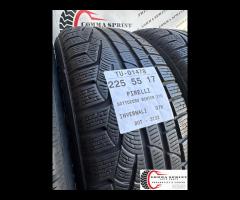 4 PNEUMATICI 225/55 R17 PIRELLI INVERNALI 75% - 8