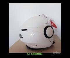 CASCO JET BIANCO OMOLOGATO PRONTA CONSEGNA - 5