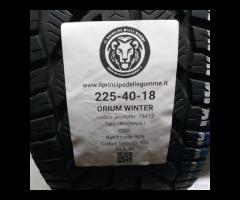 2 GOMME 225 40 18 ORIUM A73412