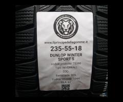 4 GOMME 235 55 18 DUNLOP A73390 - 2