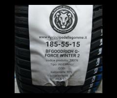 2 GOMME 185 55 15 BF GOODRICH A73376