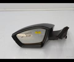 SPECCHIO SPECCHIETTO RETROVISORE SX SKODA SUPERB I - 16