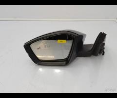 SPECCHIO SPECCHIETTO RETROVISORE SX SKODA SUPERB I - 17