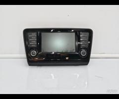 PANNELLO CONTROLLO RADIO NAVIGATORE DISPLAY SKODA