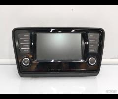 PANNELLO CONTROLLO RADIO NAVIGATORE DISPLAY SKODA
