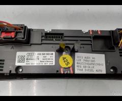 PANNELLO COMANDO CLIMA RISCALDAMENTO AUDI A6 4G C7 - 12